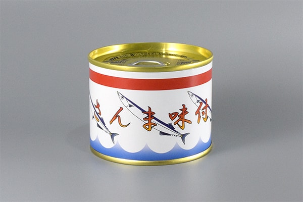 サンマ味付缶詰の写真