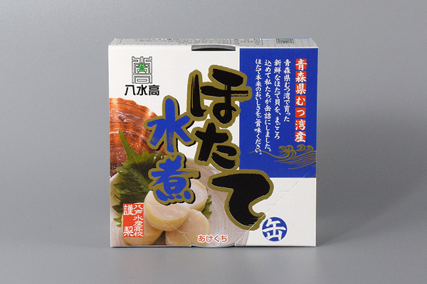 ほたて水煮缶詰の写真