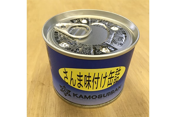 さんま味付け缶詰の写真