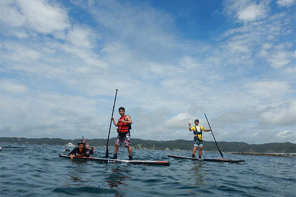 大原高等学校の取り組み　マリンスポーツの写真