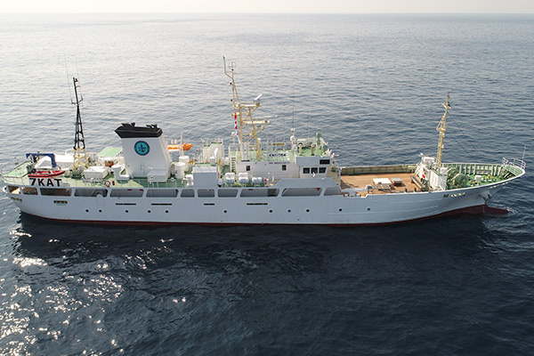 海洋科学高等学校 大型実習船湘南丸の写真