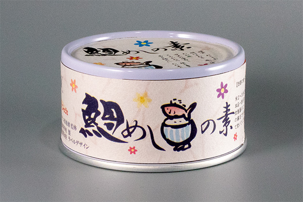 鯛めしの素缶詰の写真