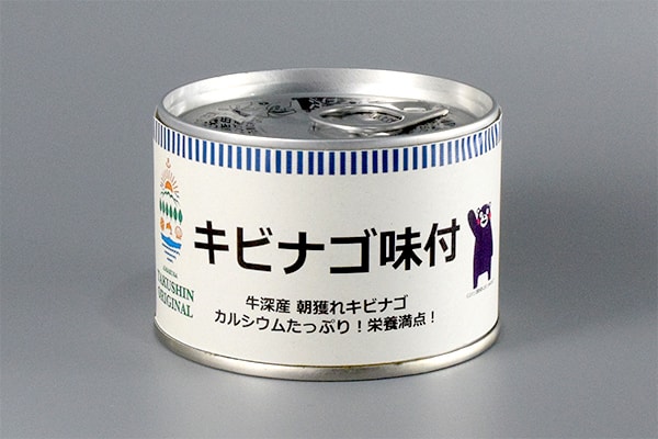 きびなご味付缶詰の写真